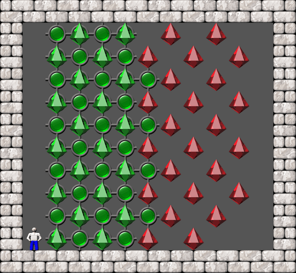 Sokoban Thinking Rabbit Arranged level 477